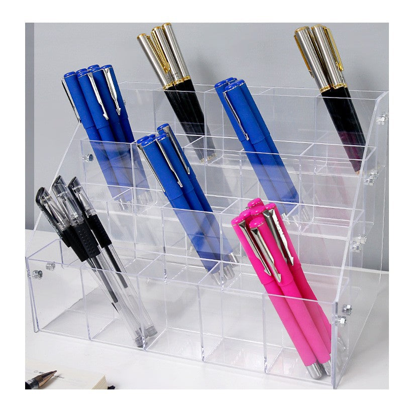 Acrylic Display Stand for Pens and Stationery Storage