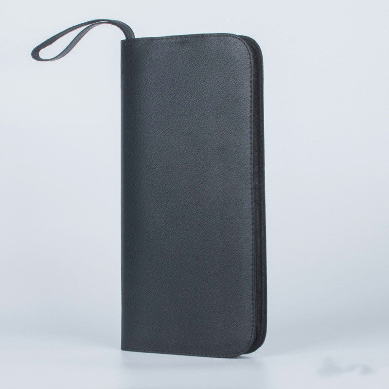 Large PU Leather Pencil Case for 36 Fountain Pens