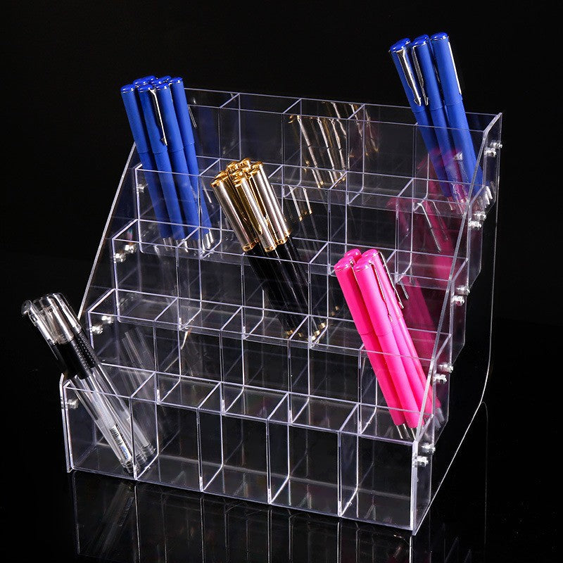 Acrylic Display Stand for Pens and Stationery Storage