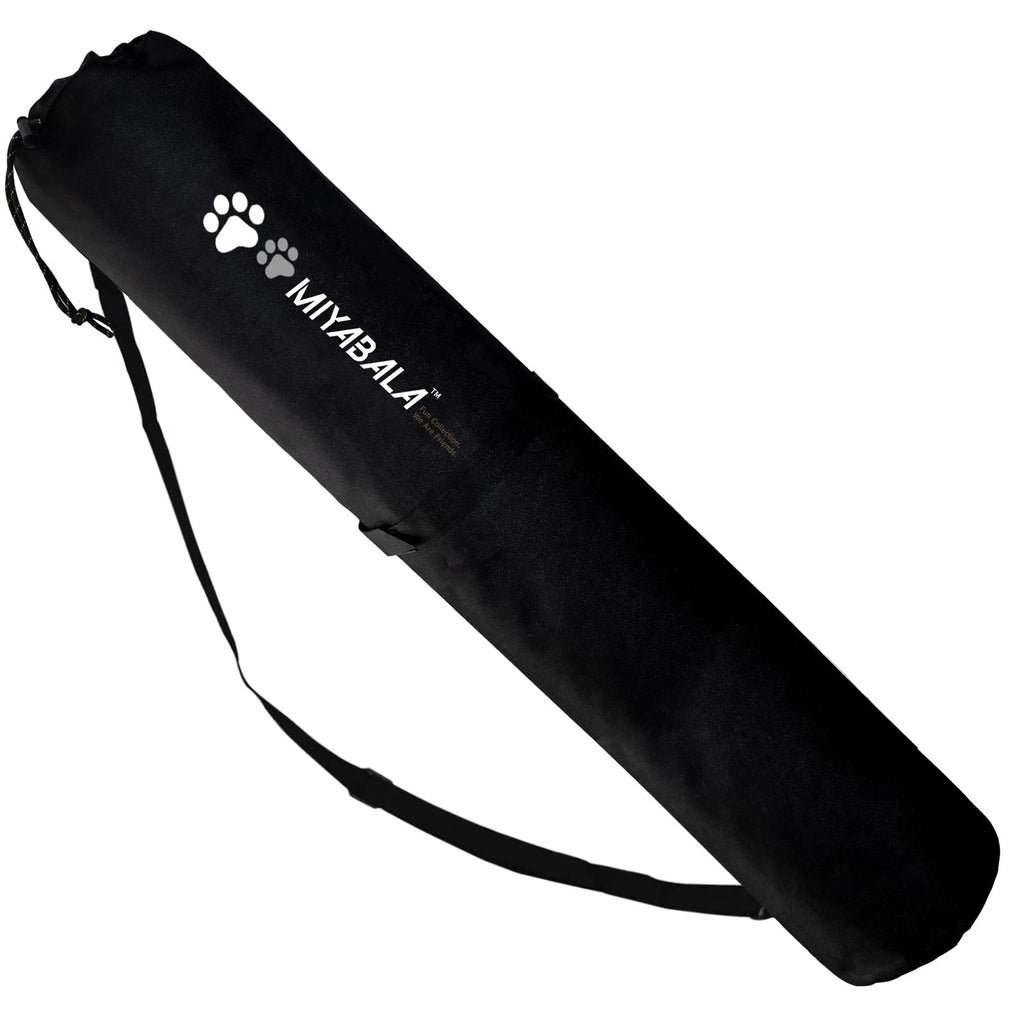 MIYABALA Dog Playpen Stakes Storage Bag Dog Pen Fence Poles Organizer Bag with Carrying Strap Suitable for All Dog Pens (32 Inches)…